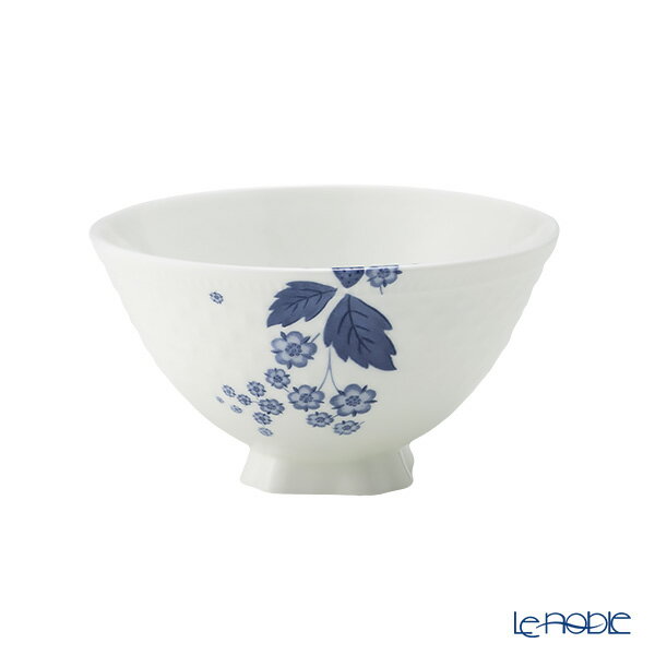 ウェッジウッド (Wedgwood) ストロベリーブルームインディゴ ライスボウル L 12cm 男性用【あす楽】 /// お茶碗 おしゃれ 可愛い 花柄 イチゴ 食器 高級 ブランド 和風 和食器風 ウエッジウッド // ギフト プレゼント 贈り物 結婚祝い 引き出物 お祝い 内祝いのサムネイル