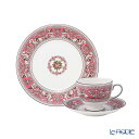 【P10倍・クーポン】ウェッジウッド (Wedgwood) フロレンティーン フューシャ トリオセット リー ウエッジウッド 食器セット お祝い 結婚祝い 出産...