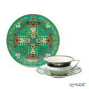 ウェッジウッド (Wedgwood) ワンダーラスト トリオセット エメラルドフォレスト ウエッジウッド 食器セット お祝い 結婚祝い 出産内祝い 出産祝い 結...