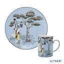 ウェッジウッド カップ 【5/1限定 P10倍】ウェッジウッド (Wedgwood) シーラ・ブリッジス プレート 20cm ＆マグカップ 2ピースセット バスケットボール ウエッジウッド 結婚祝い 内祝い お祝い 食器セット 出産内祝い 出産祝い 結婚内祝い プレゼント ブランド