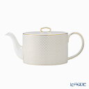 【ポイント10倍】ウェッジウッド (Wedgwood) ジオ ゴールド ティーポット 1000ml ウエッジウッド 食器 ブランド 結婚祝い 内祝い 出産内祝い 出産祝い 結婚内祝い