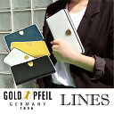 LINES (ラインズ） ラウンドファスナー長財布 「ゴールドファイル」 GP57113