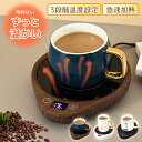 【飲み物がずっとアツアツ】 カップウォーマー 保温コースター コーヒーウォーマー 3段階温度設定 切タイマー 自動電源オフ 忘れ防止 コーヒー/牛乳/お茶加熱 ...
