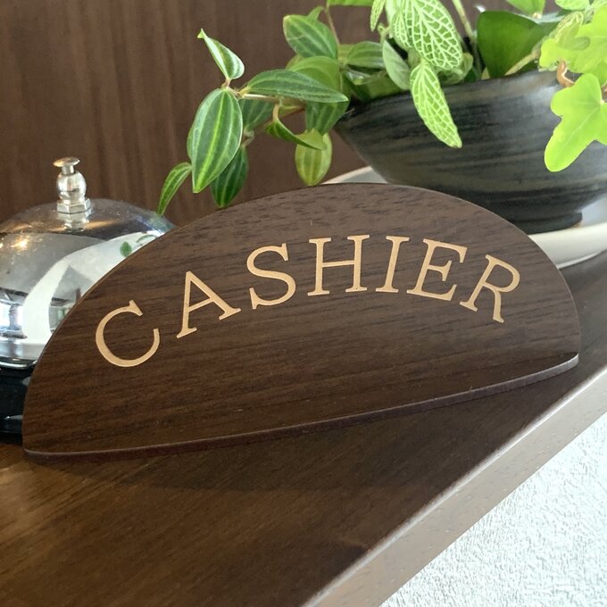 【送料無料】CASHIERサインスタンド キャ...の紹介画像2