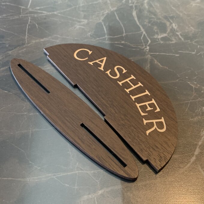 【送料無料】CASHIERサインスタンド キャ...の紹介画像3