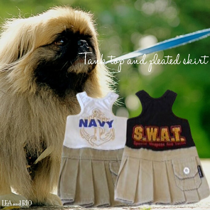 春服 おしゃれ ワンピース XXS～Mサイズ タンクトップ ワンピ 甘辛mix 超小型犬 ペット 服 犬の服 猫の服 犬服 猫服 ウェア カジュアル 洋服 ノースリーブ スリーブレス 可愛い カジュアル 極小犬 パピー 小型犬 犬 猫 夏服 返品交換不可