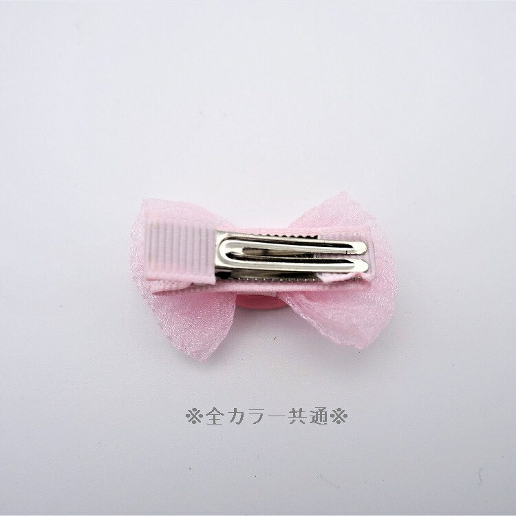 テディベアヘアクリップ かわいい ビーズ クリップ ヘアピン ヘアアクセサリー ヘ...