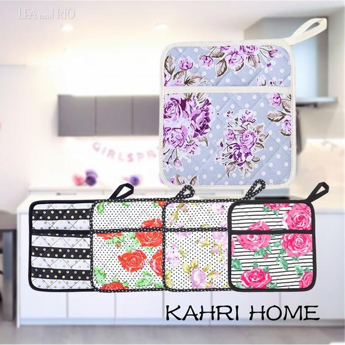 KAHRI HOME - カーリ ホーム -鍋つかみ オーブンミトン 鍋敷き アイテム おしゃれ ギフト 大人カワイイ..