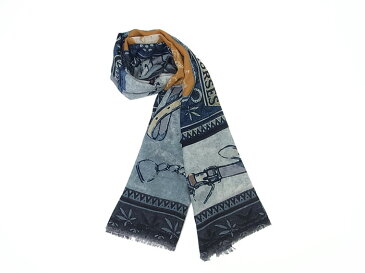 【New Arrival】19 andrea's 47 アンドレアズ ディチャノーヴェ クアランタセッテ ストール スカーフ カシミヤ カシミア 大判 薄手 馬 ホース メンズ レディース ユニセックス イタリア ギフト プレゼント 国内正規品 57200【送料無料】