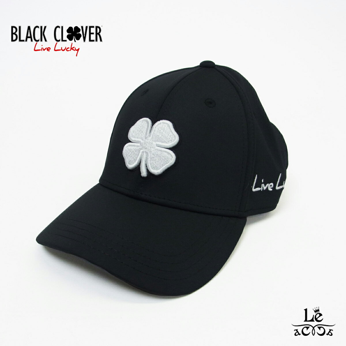 BLACK CLOVER ブラッククローバー ゴルフ キャップ 帽子 男女兼用 メンズ レディース PREMIUM CLOBER ロゴ L XL 人気 ブランド ホワイト ブラック 国内正規品 5500【送料無料】