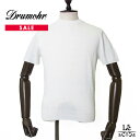 ドルモア 【ポイント5倍】【30%OFF】Drumohr ドルモア クルーネック ニット 半袖 リネン ポリエステル ストレッチ ハイゲージ 丸首 無地 ホワイト 白 イタリア ブランド 春夏モデル 国内正規品 33000【送料無料】