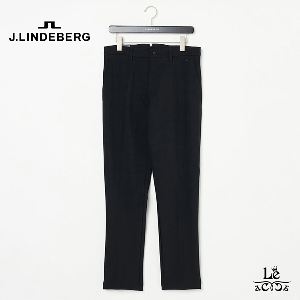 J.LINDEBERG ジェイリンドバーグ フリース パンツ メンズ ロングパンツ ブラック ゴルフ ブランド ゴルフウエア 撥水 速乾 秋冬 国内正規品 33000 【送料無料】