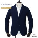 ラルディーニ 【クーポン対象】LARDINI ジャケット ニットジャケット コットン メンズ ALJM70003 カーディガン ブートニエール ネイビー 紺 春夏 イタリア ブランド 国内正規品 110000 【送料無料】#springouter