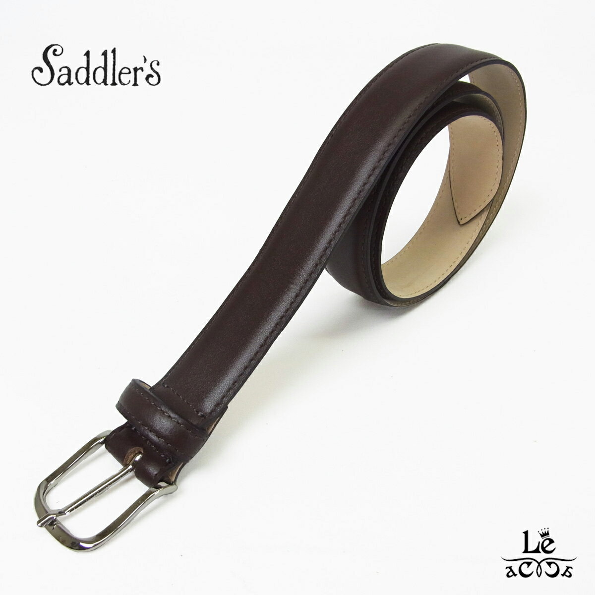 サドラーズ Saddler's サドラーズ ベルト レザー 本革 メンズ ナッパレザー ブラウン イタリア ブランド 国内正規品 11000【送料無料】