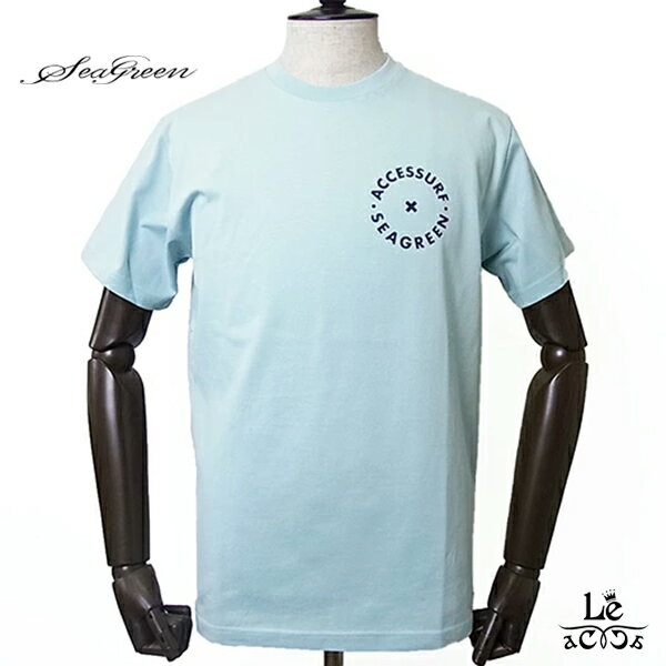 Seagreen シーグリーン acces surf コラボ Tシャツ バックプリント Kevin Circosta ケビン・シルコスタ 春夏モデル 国内正規品 8580