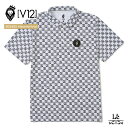 【ポイント10倍&クーポン対象】V12 golf ヴィトゥエルヴ ゴルフ ポロシャツ 半袖 メンズ モノグラム MONOGRAM POLO V122410-PL14 ホワイト 白 ブランド 春夏 国内正規品 22000【送料無料】