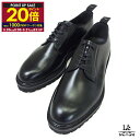 【期間限定20%OFF】【ポイント20倍】WH ダブルエイチ プレーントゥ シューズ メンズ WHS-0010 干場スペシャル ブラック 黒 レザーシューズ 革靴 ヒロシ・ツボウチ 干場義雅 日本製 ブランド 正規品 59400【送料無料】(4)