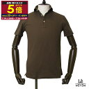 【P5倍&クーポン対象】【10%OFF】GUY ROVER ギ・ローバー ポロシャツ メンズ PC207 カッタウェイ 鹿の子 台襟 半袖 ダークブラウン オフ...