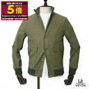 【ポイント5倍】バルスター コットンナイロン ブルゾン バスルタリーノ Valstar VALSTARINO ヴァルスター ヴァルスタリーノ ジャケット メンズ 背抜き 袖裏なし オリーブ 春夏 イタリア ブランド 国内正規品【送料無料】#springouter