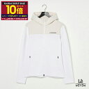 【P10倍】【50%OFF】J.LINDEBERG ジェイリンドバーグ フルジップロゴパーカー 長袖 ジップアップ パーカー メンズ フーディ 071-51324 ホワイト ゴルフ 北欧 ブランド 国内正規品 42900【送料無料】