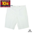 【P10倍】【50%OFF】J.LINDEBERG Jリンドバーグ ショートパンツ 071-71542 ハーフパンツ ショーツ メンズ ゴルフ ゴルフウエア ホワイト 無地 ブランド 国内正規品 23100 【送料無料】