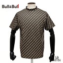 【7/31迄ポイント10倍】【70%OFF】Bull&Bull ブルアンドブル ゴルフ メンズ モックネック 半袖 カットソーTシャツ ゴルフウエア トップス ...