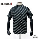 【7/31迄ポイント10倍】【70%OFF】Bull&Bull ブルアンドブル ゴルフ メンズ モックネック カットソー 半袖 Tシャツ ゴルフウエア トップス...
