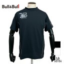 【P10倍】【70%OFF】Bull&Bull ブルアンドブル ゴルフ メンズ モックネック シャツ 半袖 カットソー ゴルフウエア バンクシー Umbrella Rat ブランド 国内正規品【送料無料】【追跡可能メール便】