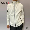 【7/31迄ポイント10倍】【70%OFF】Bull&Bull ブルアンドブル ゴルフ メンズ ウエア ダンボールニット フーディ トレーナー ブランド 国内正...
