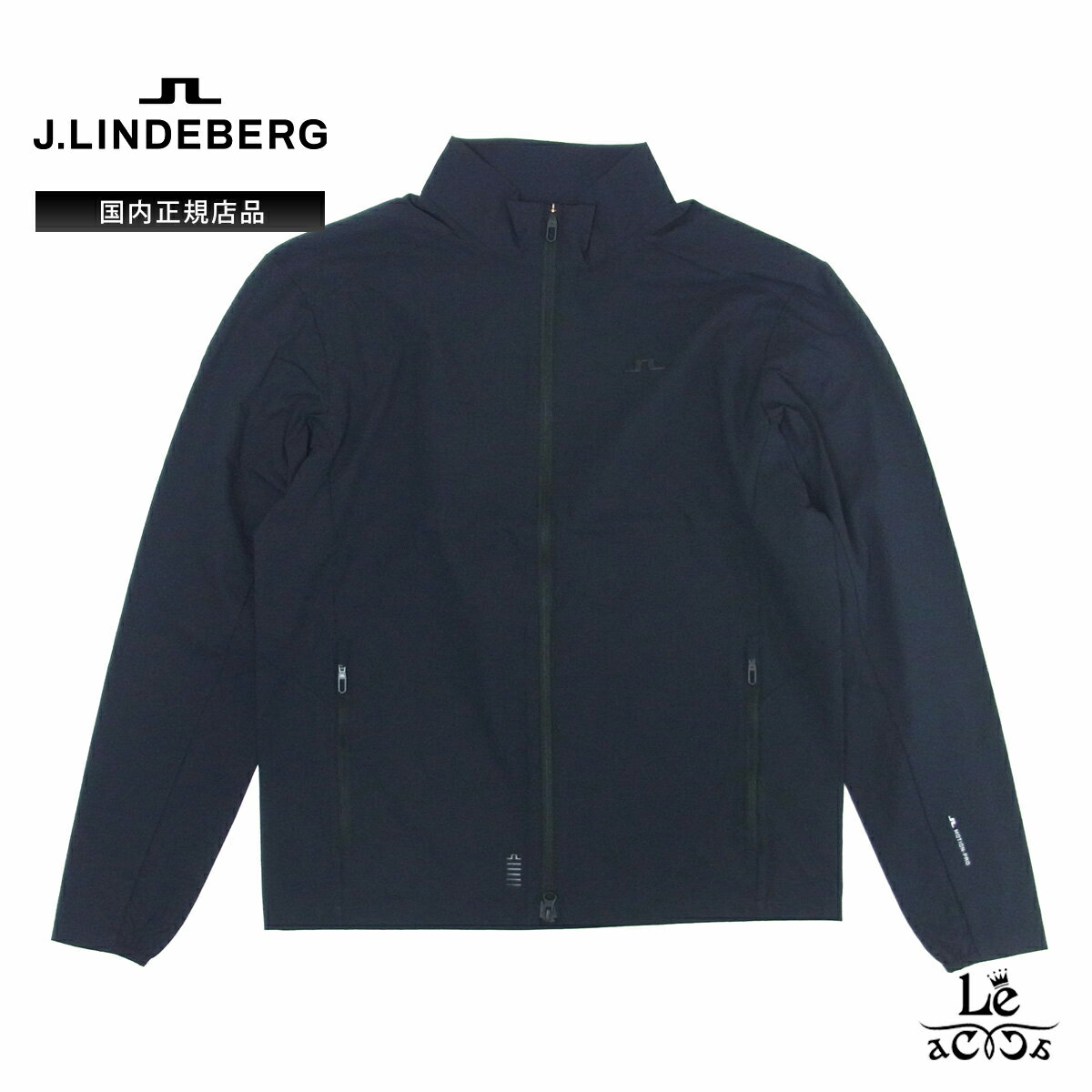 【60%OFF】J.LINDEBERG ジェイリンドバーグ ジャケット メンズ 071-52922 ポリエステル ブルゾン 軽量 撥水 速乾 ゴルフウエア ブラック ゴルフ 春夏 北欧 ブランド 国内正規品【送料無料】