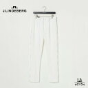 【ポイント10倍】【50%OFF】J.LINDEBERG ジェイリンドバーグ サイドライン パンツ メンズ 071-71312 ロングパンツ ゴルフウエア ホワ...