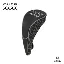 muta MARINE ムータマリン ゴルフ CONTINUA パンチングエシカルレザー ドライバー用 ヘッドカバー MGAD-750128 DR ブラック ブ...