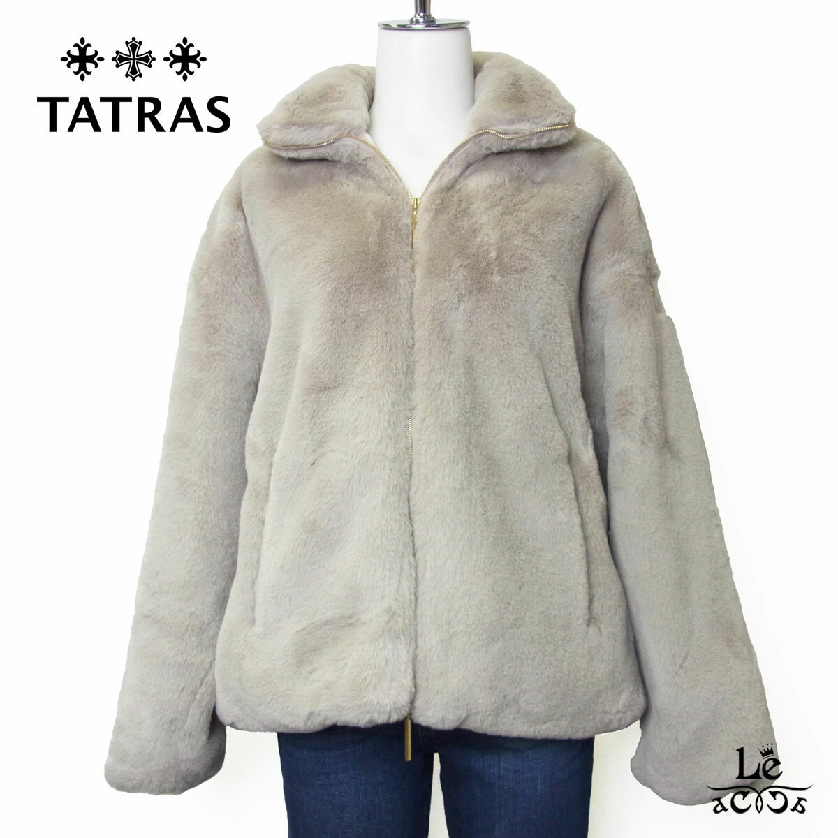 【ポイント10倍】TATRAS タトラス レディース ボアブルゾン バルブラ BARBRA ボア ジャケット エコファー ブルゾン ライトグレー 2025AW イタリア ブランド 国内正規品【送料無料】のサムネイル