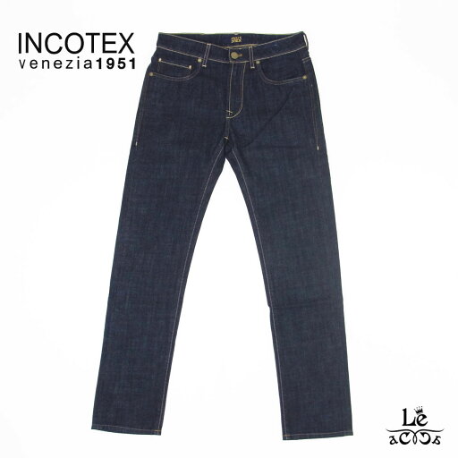 INCOTEX インコテックス スリムテーパード ストレッチ ワンウォッシュ デニム BDPS0003 02615 BLUE DIVISION SLIM FIT インディゴ メンズ ジーンズ イタリア ブランド 国内正規品【送料無料】 INCOTEX インコテックス スリムテーパード ストレッチ ワンウォッシュ デニム BDPS0003 02615 BLUE DIVISION SLIM FIT インディゴ メンズ ジーンズ イタリア ブランド 国内正規品【送料無料】