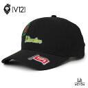 V12 ゴルフ キャップ 帽子 ワッペン WAP CAP V122520-CP09 メンズ レディース 男女兼用 ブラック 黒 ブランド 国内正規品【送料無料】