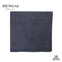 MUNGAI ムンガイ チーフ リネン ポケットチーフ ネイビー 濃紺 正方形 麻 メンズ イタリア ブランド 高級 国内正規品 7260【送料無料】【追跡可能...