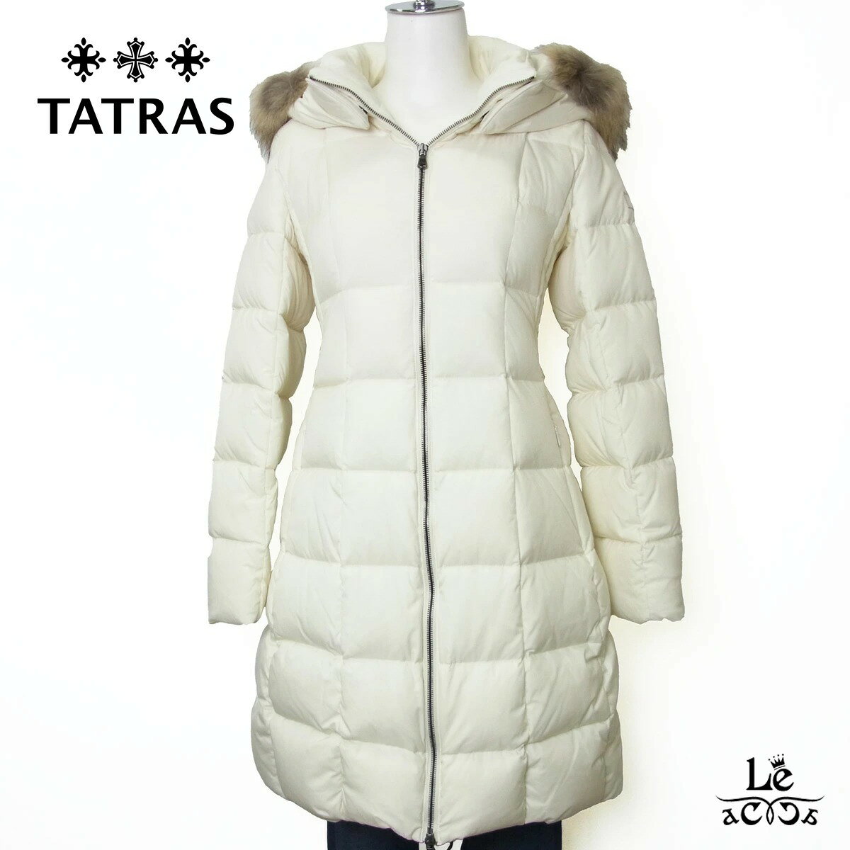 【3/18限定ポイント5倍】TATRAS タトラス GANO ガノ ロング ダウンコート LTAT23A4867-D レディース ロングコート ファー フード ダウン アウター アイボリー 2023秋冬モデル 大人 可愛い 人気 イタリア ブランド 国内正規品 159500【送料無料】のサムネイル