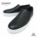PELLICO SUNNY ペリーコ サニー スリッポン GIOIA メンズ シボ革 スリッポン 3.5cm スニーカー M001 GAM NERO レザー 本...