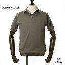 【10%OFF】ジョンスメドレー JOHN SMEDLEY ポロシャツ REID ハイゲージ 30G MODERN FIT メンズ ニットポロ 半袖 ベージュムスク BEIGE MUSK 無地 イギリス ブランド 国内正規品【送料無料】