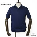 【10%OFF】ジョンスメドレー JOHN SMEDLEY ポロシャツ REID ハイゲージ 30G MODERN FIT メンズ ニットポロ 半袖 フレンチ ネイビー 無地 イギリス ブランド 国内正規品【送料無料】
