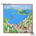 Dieffe Kinloch ディエッフェ キンロック ハンカチ コットンポプリン プリント ハンカチーフ FLYING OVER RIO フライング オーバー...