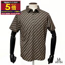 【ポイント5倍】【70%OFF】Bull&Bull ブルアンドブル ゴルフ メンズ ポロシャツ 半袖 ロゴ 総柄 インパクト キャメル ブラウン ブランド 正規...