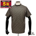 【ポイント5倍】【70%OFF】Bull&Bull ブルアンドブル ゴルフ メンズ モックネック 半袖 カットソーTシャツ ゴルフウエア トップス ロゴ 総柄 ...