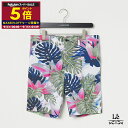 【ポイント5倍】【60%OFF】J.LINDEBERG ジェイリンドバーグ シーズンプリント ショートパンツ メンズ 071-71541 ショーツ ボタニカル柄...