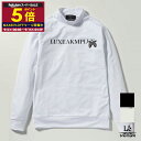 【ポイント5倍】【30%OFF】LUXE AKM PLUS × roar リュクス エイケイエム プラス ゴルフ モックネック 長袖 カットソー メンズ ゴルフ...
