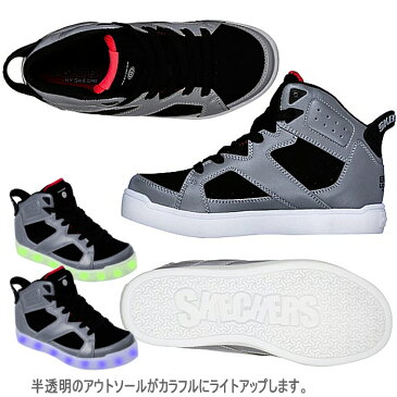 スケッチャーズ キッズ 光る靴 エス ライツ イー プロ SKECHERS S LIGHTS- E-PRO 90612L