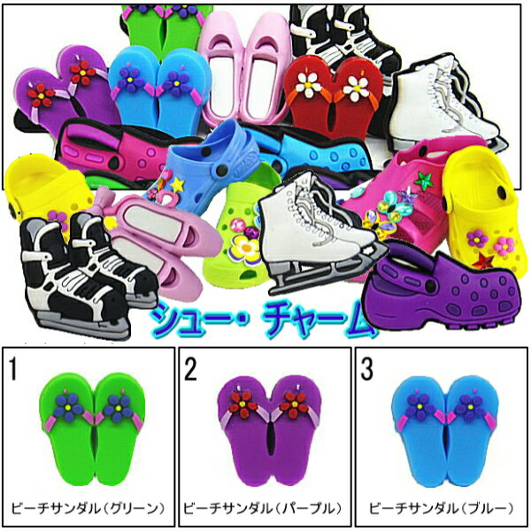 ●【シュー チャーム】 HOLEY SOLES ビーチサンダル・フィギアスケート靴・他♪[X]【ホーリーソールズ】【902-16tdl】【メール便対応商品】クロックス ジビッツ　サンダル用 アクセサリー おしゃれ かわいい チャーム