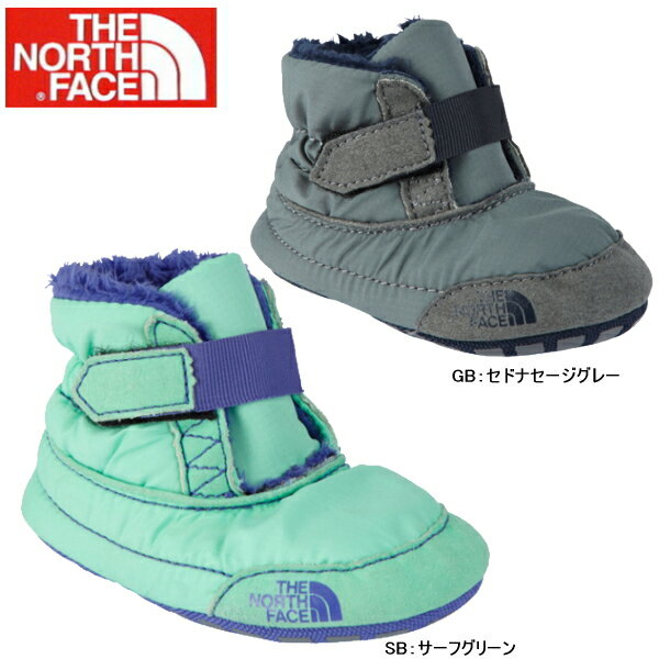 ザ・ノースフェイス B＆G インファントアッシャーブーティー THE NORTH FACE B＆G Infant Asher Bootie NFJ01580 ベビーブーツ ボーイズ＆ガールズ 【OKOK-24tprt】●【楽ギフ_包装】 【16FBoff】【RE】