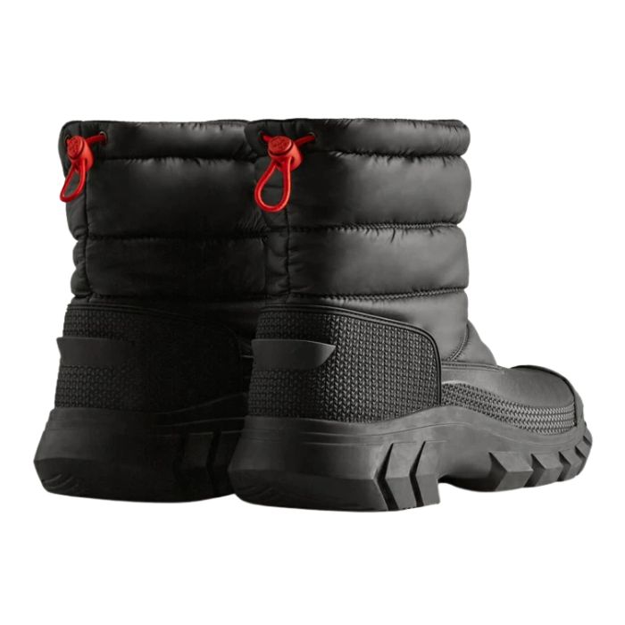 ハンター HUNTER MFS9135WWU メンズ M INTREPID SHORT SNOW BOOT カジュアル イントレピッド ショート スノーブーツ ウインターブーツ ブラック 黒 防寒