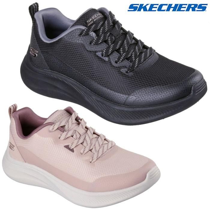 50％OFF 半額 スケッチャーズ SKECHERS ボブス モーダ フレックス 117730 ブラック ピンク シューズ スニーカー スリッポン レディース プレゼント 靴
